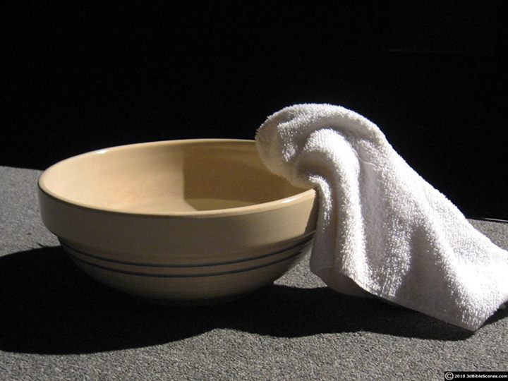 DeacPost "Basin & Towel California Style" Deaconess Sandra Eacret