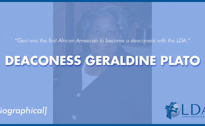 100 Years of Service – Deaconess Geraldine Plato 